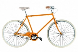 Alpina Bike Bicicleta Bicicleta L 'ego de hombre de Alpina con marco de acero con congiunzioni, Melone, Telaio 54 cm