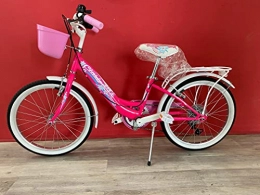 CINZIA Paseo Bicicleta para niña Cinzia Candy de 20 pulgadas, cambio de 6 V, Shimano fucsia