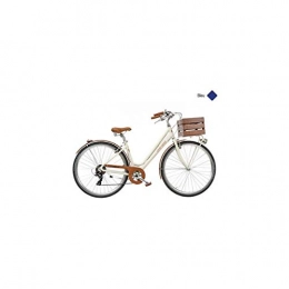 Casadei Bicicleta Casadini - Bicicleta urbana WOOD 28 para mujer, 7 V, aluminio, color azul H44