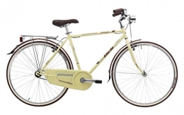 CINZIA Paseo CINZIA Village 28 - Bicicleta de hombre Shimano 6 V, color crema
