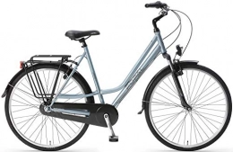 POPAL Bicicleta CityFlex 28 pouces 57 cm Femme 3SP V-Brake Bleu