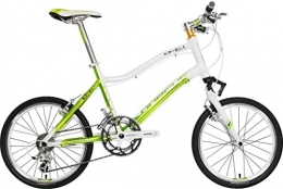 Dorcus Bicicleta Cityflitzer del Dorcus 50, 8 cm rueda, verde / blanco