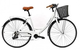 CLOOT Paseo CLOOT Bicis de Paseo Relax 700 Shimano 6V Blanca, Bicicletas Unisex, M / L