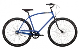 Creme Paseo CREME Cruiser Glider 3 Speed - Bicicleta de paseo (3 velocidades), color azul claro, talla 49.5