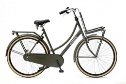 fastalles.net Bicicleta Daily Dutch Basic 28 Zoll 50 cm Frau Rücktrittbremse Armeegrün