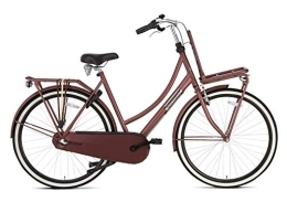 POPAL Bicicleta Daily Dutch Basic+ 28 Zoll 57 cm Frau 3G Rücktrittbremse Rot
