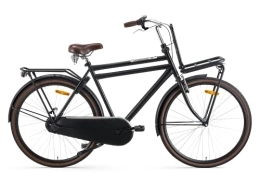 POPAL Bicicleta Daily Dutch Basic+ 28 Zoll 57 cm Herren 3G Felgenbremse Mattschwarz