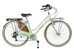 BICICLETTE CANELLINI Bicicleta Dolce Vita by Canellini Cappuccino - Bicicleta retro vintage de 28" (verde claro)