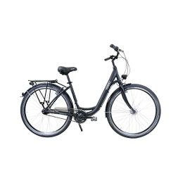 Hawk Paseo HAWK City Wave Easy - Bicicleta (7 cm), color negro