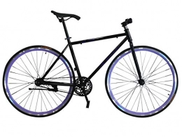 Helliot Bikes Bicicleta Helliot Bikes Fixie Tribeca H27 Bicicleta Urbana, Unisex Adulto, Azul, Talla nica