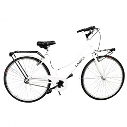 LABICI BIKECONCEPT Paseo LABICI BIKECONCEPT Modello Olanda Bicicleta, Unisex Adulto, Color Blanco, 26