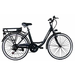 MASCIAGHI Bicicleta 26" E-Bike Holanda Acc.Elett. 6 Vel. Negro