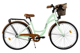 Milord Bikes Paseo Milord Bikes Cómoda Bicicleta de Ciudad, Bicicleta, 1 Velocidades, Rueda de 26", Mente