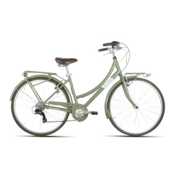 MYLAND Bicicleta MYLAND City Bike Curso 28.5 28'' 7v Verde Mujer Talla M (City)
