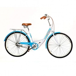 Novokart - Bicicleta Plegable Unisex para Adulto, Color Azul, 26 Pulgadas