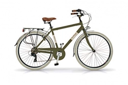 Via Bicicleta Oasi - Bicicleta de 28 pulgadas para hombre Elegance Via Veneto 6 V de aluminio verde