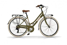 Via Bicicleta Oasi - Bicicleta de 28 pulgadas para mujer Elegance Via Veneto 6 V de aluminio verde