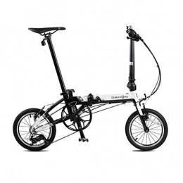 Paseo Paseo Paseo Bicicleta Bicicleta Plegable Bicicleta de Carretera Mini biciclet Bicicleta de montaña Velocidad Variable Bicicleta 14 Pulgadas Carga 85kg (Color : Black, Size : 119 * 60 * 91cm)