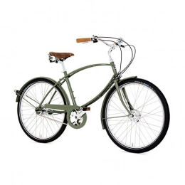 Pashley Bicicleta Pashley para Bike – Rueda – radfahen a tradicional y Pero ultrafinos – gediegen de moderno City de Cruiser – 5 marchas de buje., marco 19, color verde claro arqueadas – individualmente – Cómoda, hellün