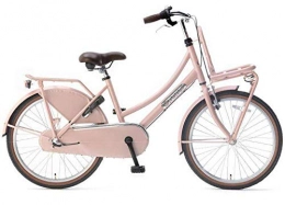 POPAL Bicicleta Popal Daily Dutch Basic+ - Bicicleta infantil para niña, 22 pulgadas, 36 cm, freno de contrapedal 3G, color salmón