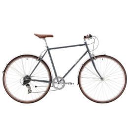 Reid Bicicleta Rodillo para caballeros Negro L 56cm, City Bike, 700c