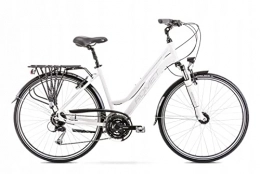 ROMET Bicicleta Rower Romet Gazela 5 biała L-20