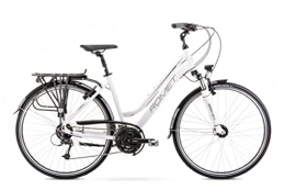ROMET Bicicleta Rower Romet Gazela 7 biała M-18