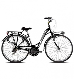 TORPADO Bicicleta TORPADO Citybike 28 Aluminio monotubo SH-TY300 7 V Revo 44 Negro Medida Marco: 45 Color: Negro