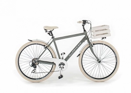 Via Veneto Bicicleta Via Veneto - Bicicleta Milano de hombre, hecha en Italia, Hombre, grigio gallante, taglia telaio 50