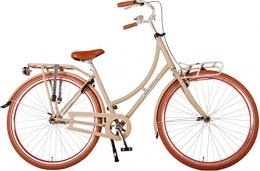 Volare Paseo Volare Bicicleta holandesa clásica para mujer, 45 cm, freno de contrapedal, color marrón claro
