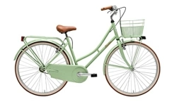 ADRI Bicicleta WEEKEND - Bicicleta para mujer (26", monovelocidad, color verde