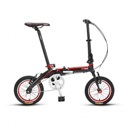 Mzl Bicicleta 14 pulgadas pequeña rueda bicicleta plegable, portátil ultraligero de bicicletas for adultos, Hombre |Los estudiantes de sexo femenino libre de la instalación de aleación de aluminio de bicicletas, co