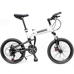 AI CHEN Plegables AI CHEN Bicicleta de montaña Plegable Aleacin de Aluminio Cambio de Bicicleta para nios Estudiante Juvenil 21 Velocidad 20 Pulgadas