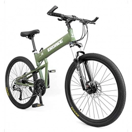 AI CHEN Bicicleta AI CHEN Bicicleta de montaña Plegable de 26 Pulgadas Bicicleta para Adultos Off-Road Aleacin de Aluminio Amortiguador Bicicleta 30 Velocidad Hombre