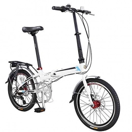 BANGL Bicicleta BANGL B Bicicleta Plegable Bicicleta Plegable de Aluminio Transmisin de posicionamiento de Freno de Doble Disco Bicicleta de 20 Pulgadas