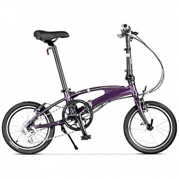 BANGL Plegables BANGL B Bicicleta Plegable Cambio de aleacin de Aluminio Bicicleta Plegable Hombres y Mujeres Bicicleta de Ocio 16 Pulgadas