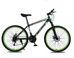 LXYStands Plegables Bicicleta de montaña de 26 pulgadas y 21 velocidades, bicicleta de carretera, bicicleta deportiva, bicicleta para hombres y mujeres adultos, bicicleta de freno de doble disco con amortiguación