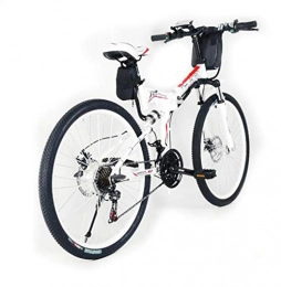 ABYYLH Bicicleta Bicicleta Electrica Paseo Montaa Plegable Ion Litio E-Bike Adult