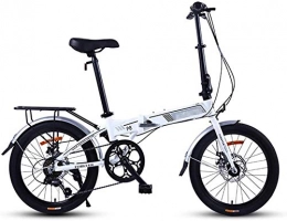 RVTYR Bicicleta Bicicleta plegable, adultos mujeres ligeras de peso plegable bicicletas, 20 pulgadas 7 Velocidad mini motos, marco reforzado del viajero de la bici, marco de aluminio, Orange bicicleta electrica plega