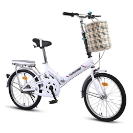 YICOL Bicicleta Bicicleta Plegable, Mini Bicicletas Portátiles de 20 Pulgadas, Bicicleta de Cuadro Aerodinámico Extensible con Llanta Antideslizante y Resistente al Desgaste (Altura de Los Ciclistas: 135-180 cm)