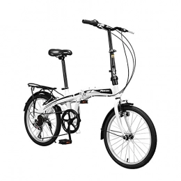 FEIFEI Plegables Bicicleta Plegable para Adultos, 20 pulgadas Bike Sport Adventure - Bicicleta para joven, mujer Mountain Bike, Aluminio, Unisex Adulto / B