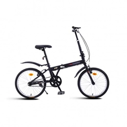Yan qing shop Bicicleta Bicicletas de montaña for adultos, de 20 pulgadas de acero al carbono Montaña carril bici, acero de alto carbono completo cuadro de suspensión bicicletas plegables, envío rápido de EE.UU. 7 velocidad