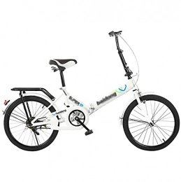 FYHCY Bicicleta Bicicletas Plegables Mini portátil de 20 Pulgadas para Estudiantes Confort Rueda de Velocidad para Hombres Mujeres Ligero Plegable Informal Amortiguación absorción de Impactos