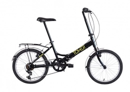 Biocycle Tower Bicicleta Plegable, Unisex Adulto, Negro, Talla nica