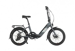 Bolt EOS Bicicleta eléctrica Plegable, Adultos Unisex, Negro, Talla úncia