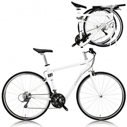 Change Bicicleta CHANGE de Peso Ligero de tamaño Completo Carretera Plegable Bicicleta Shimano 24 velocidades DF-702W