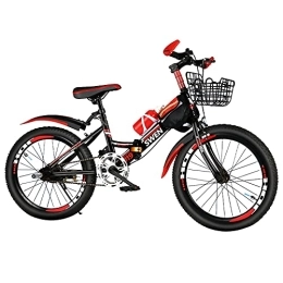 CHHD Plegables CHHD Bicicleta de montaña Plegable de 18 Pulgadas (20 pulgadas / 22 Pulgadas) para niños y niñas, Altura del Asiento Ajustable, Adecuada para niños y Adultos Mayores de 10 años, Deporte