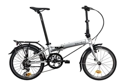 Dahon Plegables Dahon Bicicleta Mariner D8 Plata Plegable, Adultos Unisex, Argentã, 145 / 185 cm EU