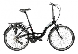 Dahon Plegables Dahon - Bicicleta Plegable (8sp), Modelo Briza D8, Color Negro, Talla L