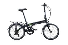 Dahon Plegables Dahon Bicicleta Vybe D7 Black Plegable, Unisex Adulto, Negro, 145-185cm